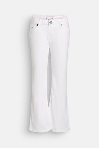 TOMMY HILFIGER Jeans weiß flared