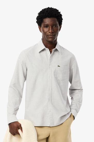 LACOSTE Casual-Hemd gestreift