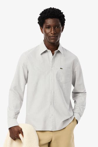 LACOSTE Casual-Hemd gestreift
