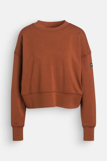 SUPER.NATURAL Sweatshirt 'Krissini' cognac