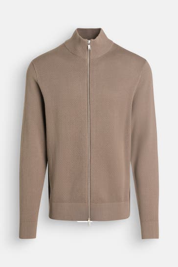 DRYKORN Strickjacke 'Antonio' hellbraun