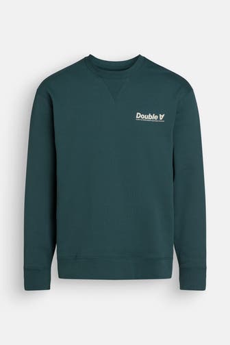 WOOD WOOD Sweatshirt dunkelgrün