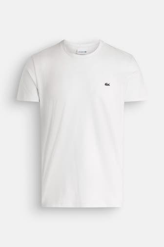 LACOSTE T-Shirt grauweiß