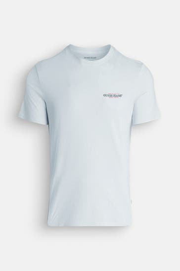 GUESS T-Shirt hellblau