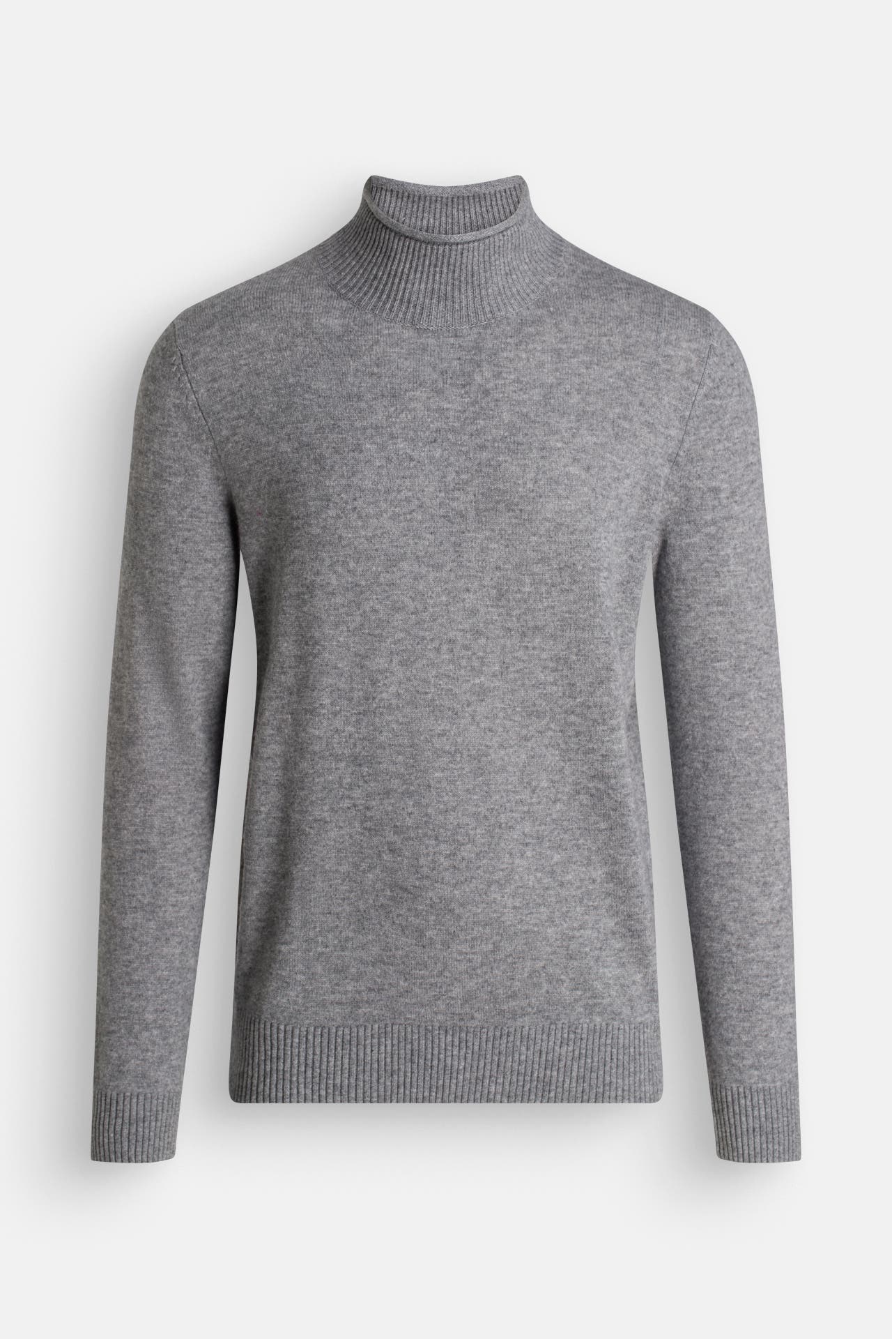 BALDESSARINI Wollmix-Pullover 'Kantor' grau meliert, Bild 1