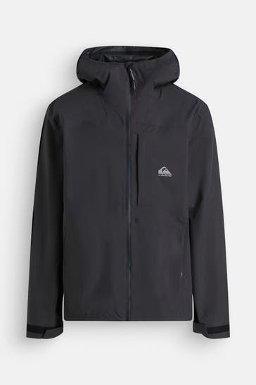 QUIKSILVER Outdoorjacke 'Overcast' schwarz