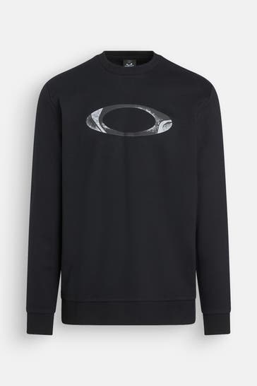 OAKLEY Sweatshirt 'Ellipse' schwarz
