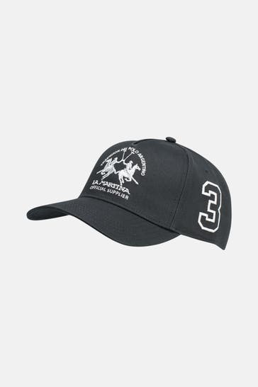 LA MARTINA Basecap schwarz