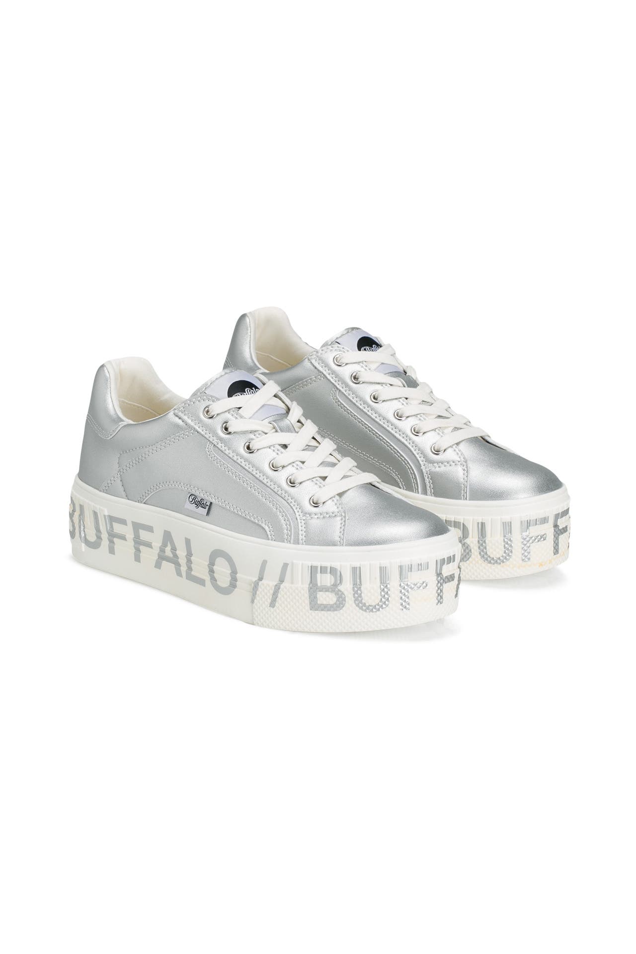 Plateau sneaker silber clearance