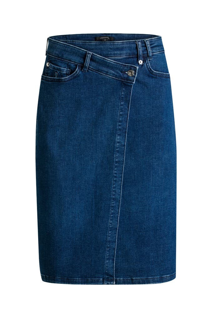 COMMA Jeansrock blau » günstig online kaufen | Outletcity 