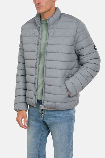 PEPE JEANS Light-Steppjacke 'Tomi' grau