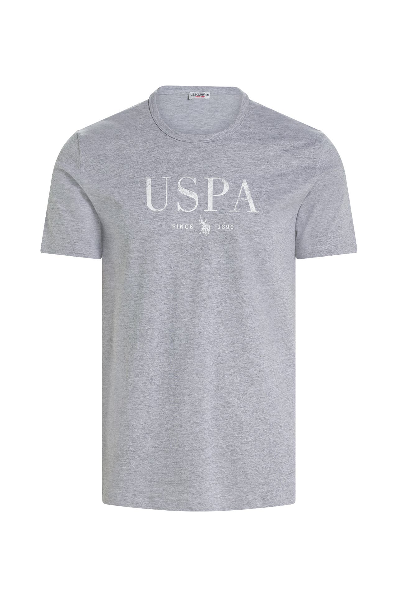 U.S. POLO ASSN. T-Shirt grau meliert, Bild 1