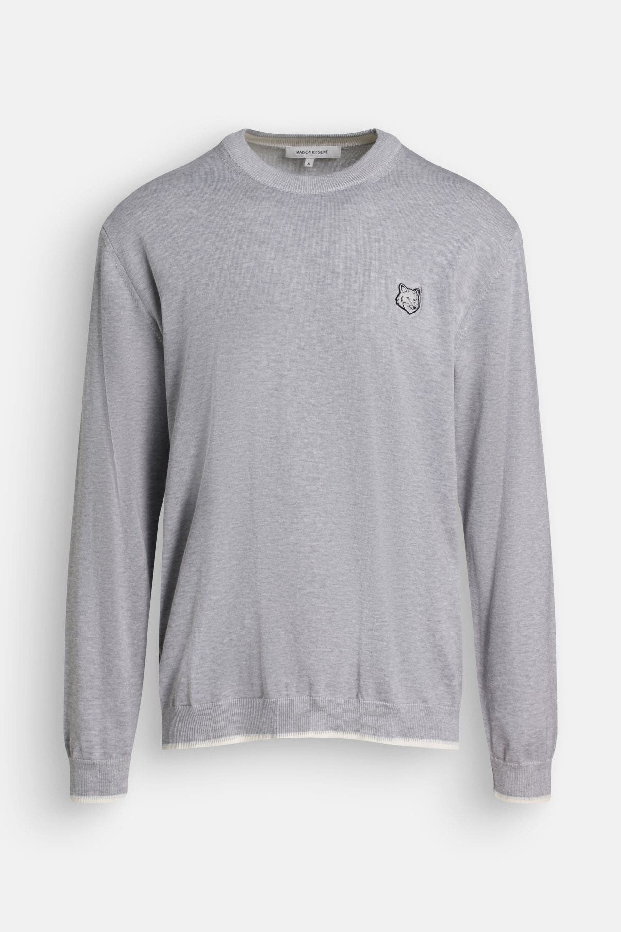 MAISON KITSUNÉ Sweatshirt hellgrau, Bild 1