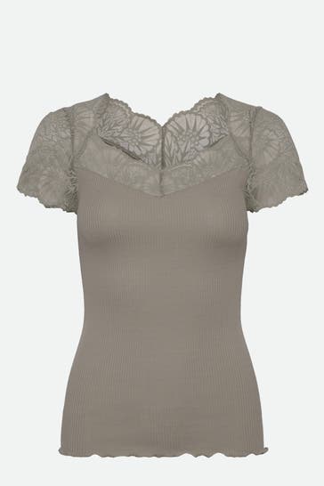 ROSEMUNDE Seidenmix-Shirt 'Beatha' salbeigrün