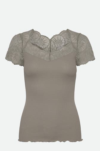ROSEMUNDE Seidenmix-Shirt 'Beatha' salbeigrün