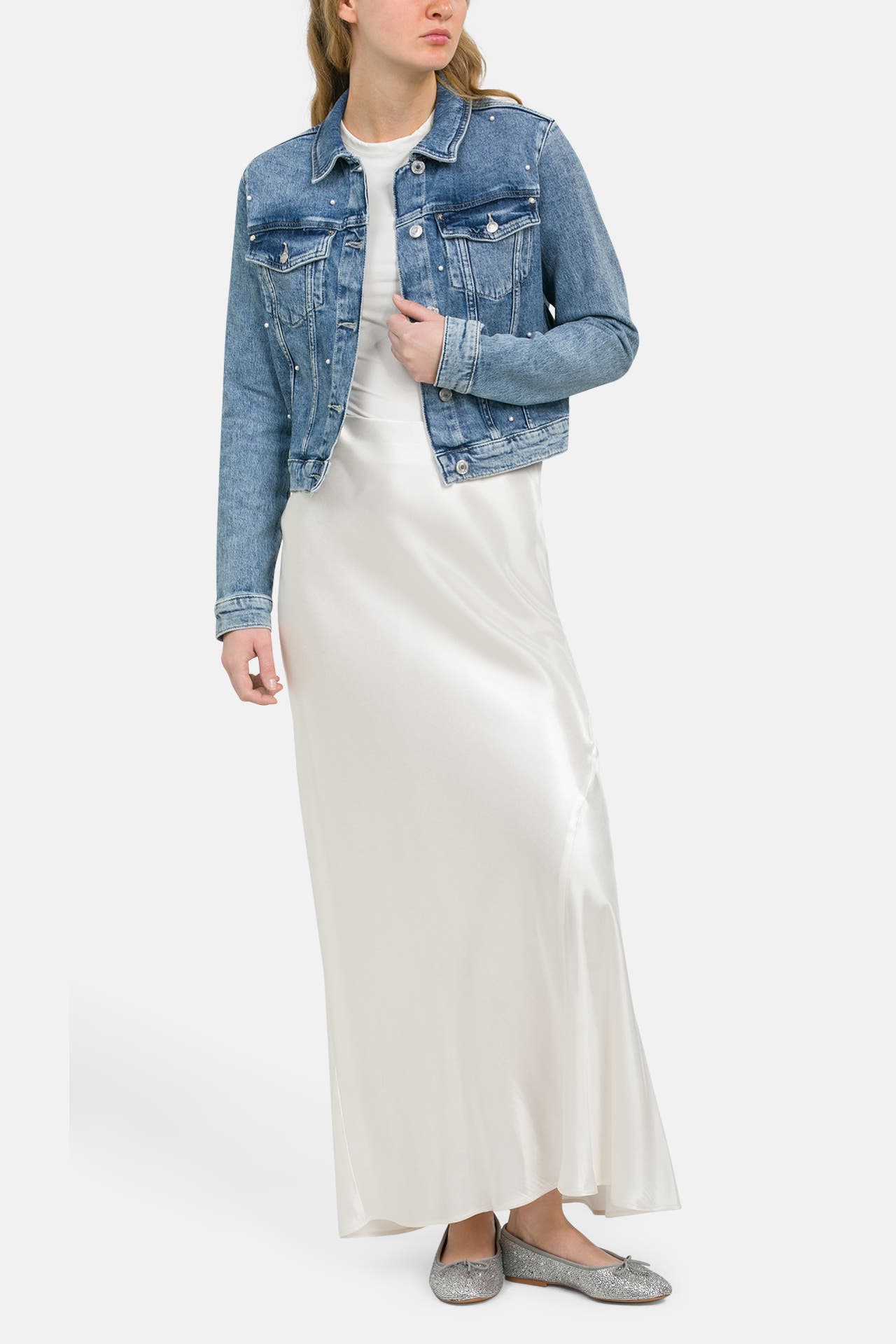GUESS Jeansjacke 'Adoria' blau, Bild 1