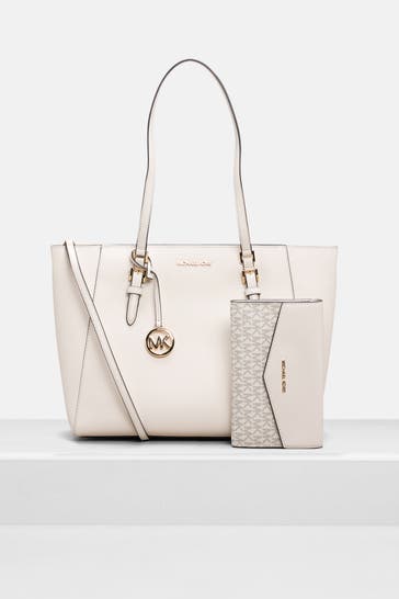 MICHAEL MICHAEL KORS Shopper 'Charlotte' ecru