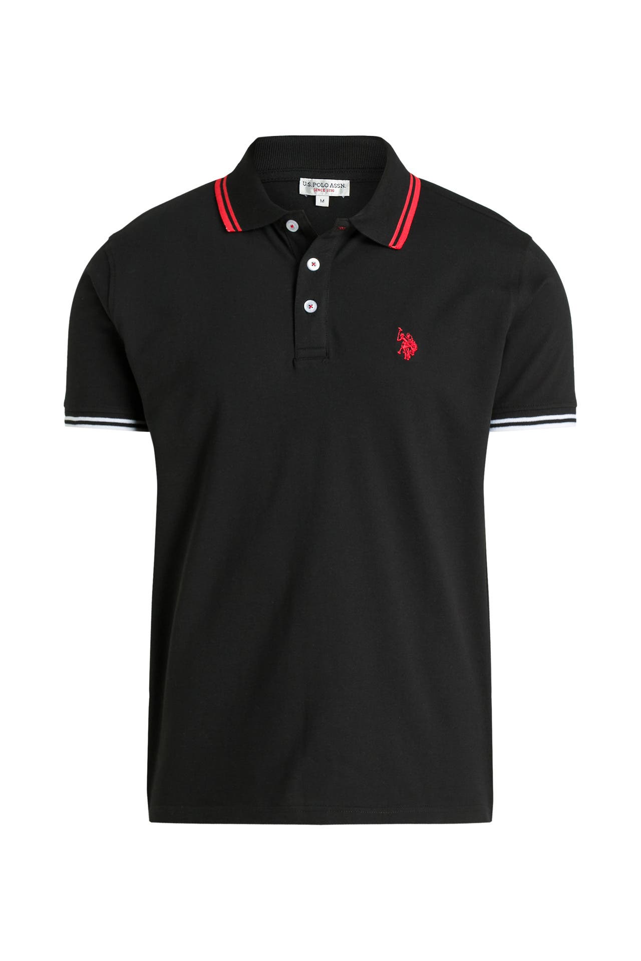 U.S. POLO ASSN. Polo-Shirt schwarz, Bild 1