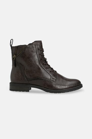 BUGATTI Schnürboots 'Ronja' dunkelbraun