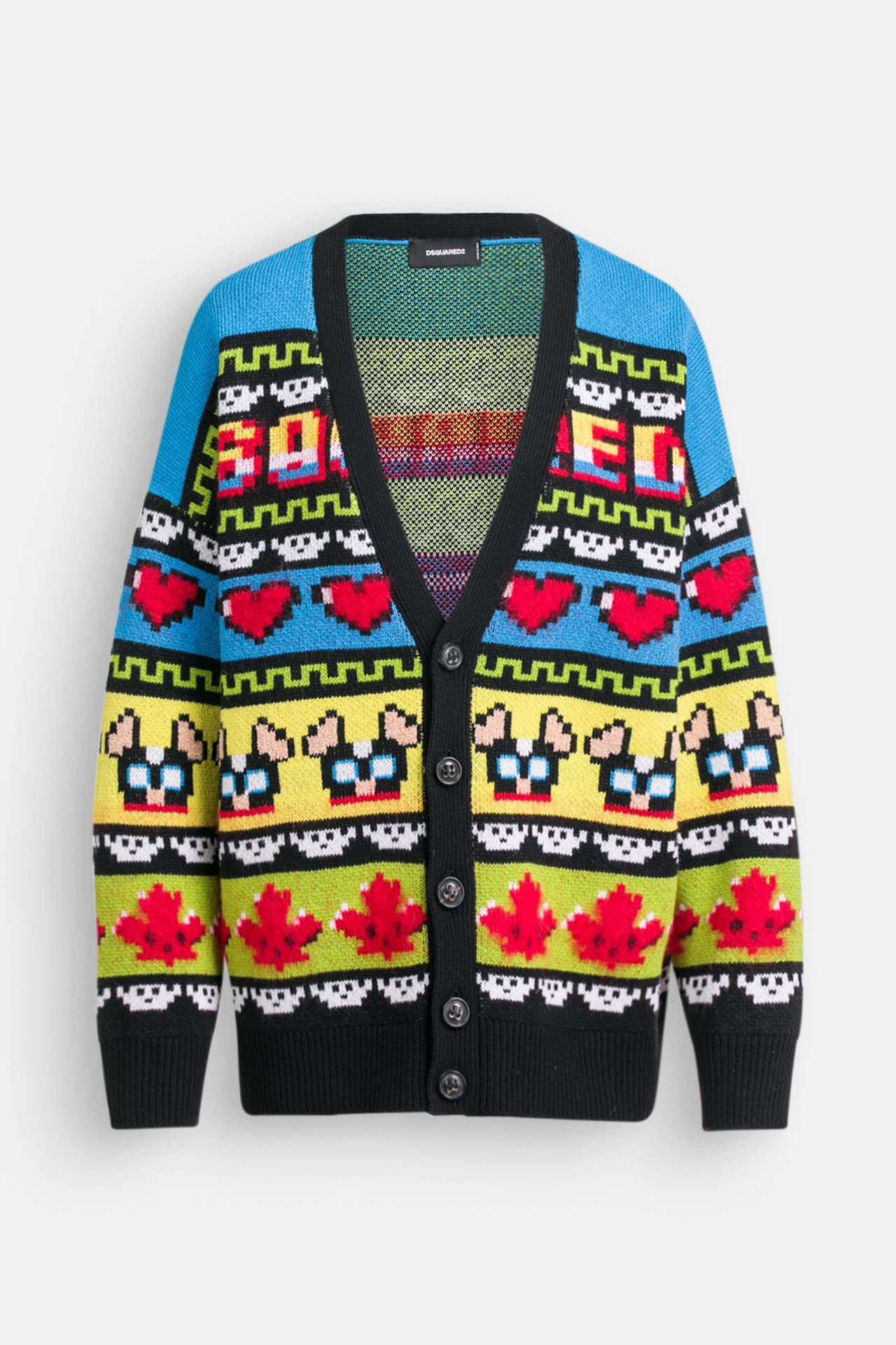 DSQUARED2 Strickjacke 'Hilde' gemustert, Bild 1