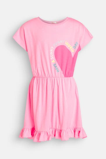 BILLIEBLUSH Kleid neonpink