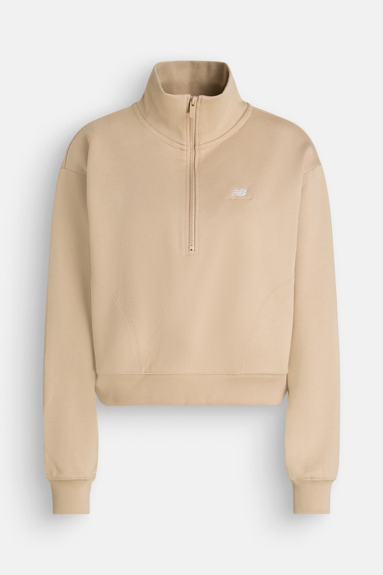 NEW BALANCE Sweat-Troyer beige, Bild 1
