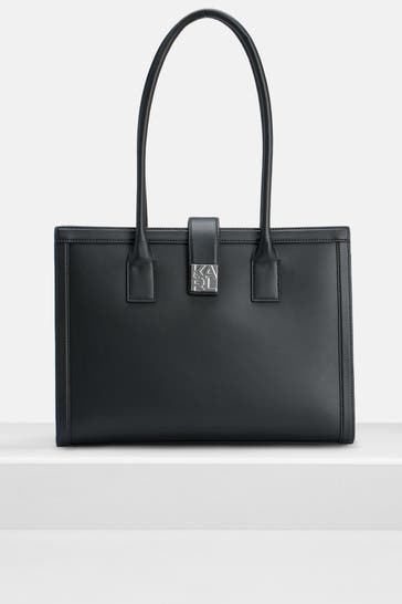 KARL BY KARL LAGERFELD Schultertasche 'Block Logo'