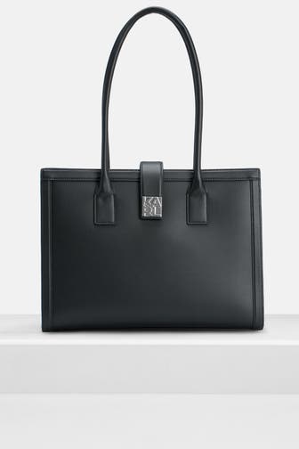 KARL BY KARL LAGERFELD Schultertasche 'Block Logo'
