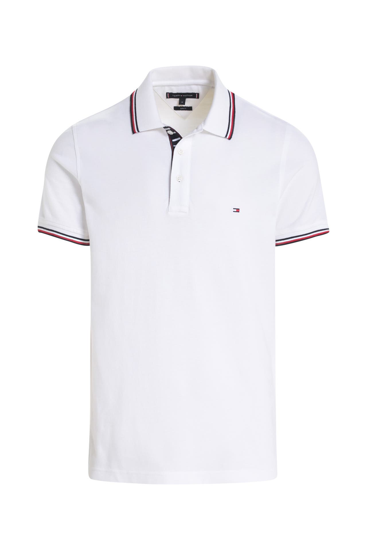TOMMY HILFIGER Polo-Shirt weiß, Bild 1