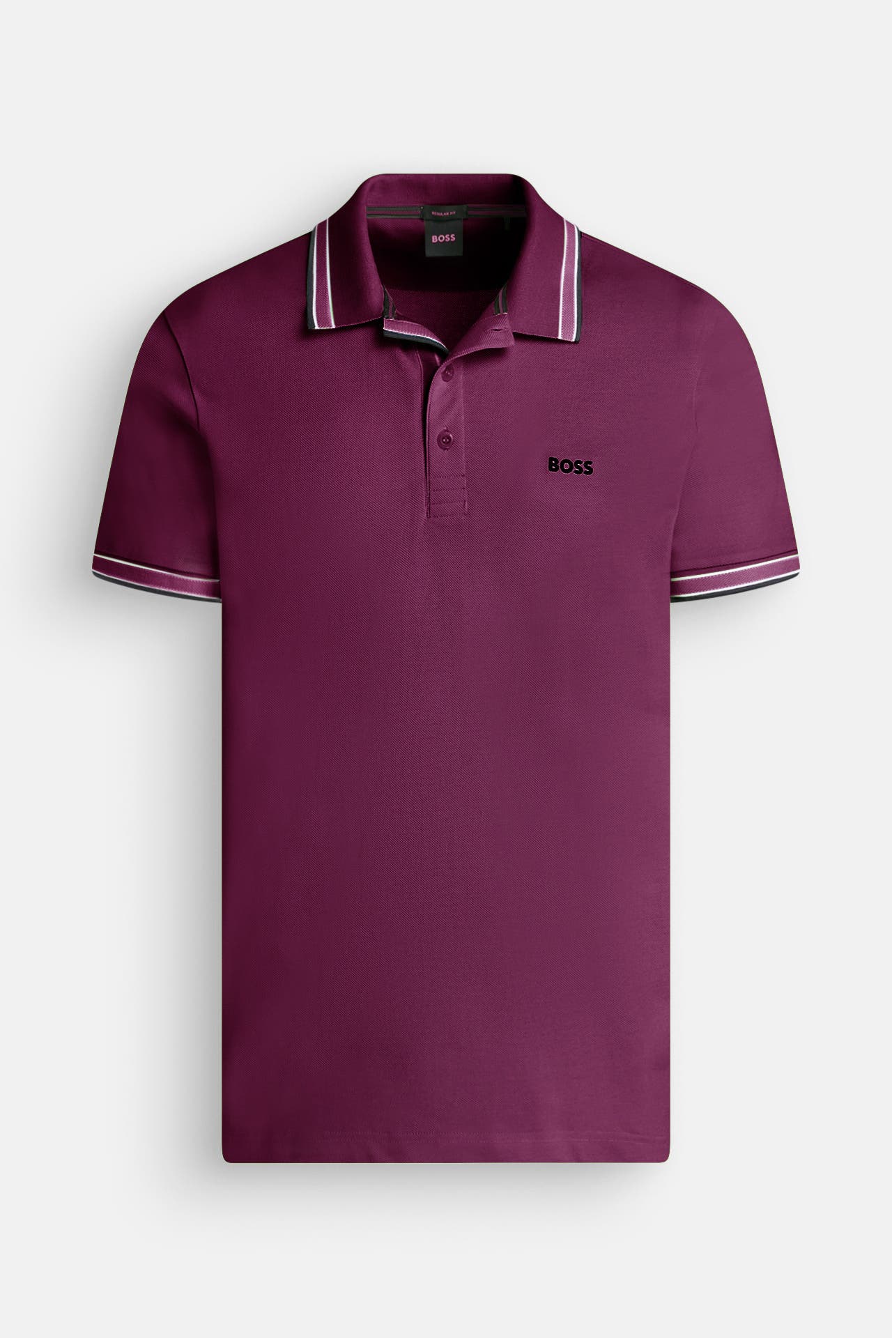 BOSS Polo-Shirt 'Paddy' aubergine, Bild 1