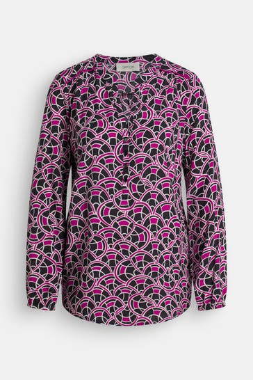 CARTOON Casual-Bluse gemustert