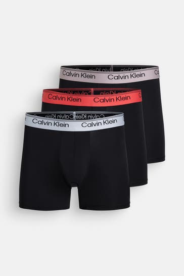 CK UNDERWEAR 3er-Pack Boxer Briefs schwarz