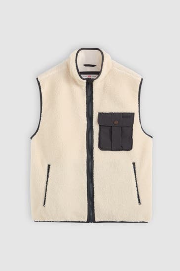 LEVI'S® Weste 'Joonie Sherpa' mehrfarbig