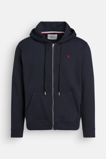 REPLAY Sweatjacke nachtblau