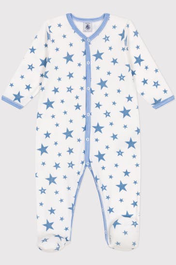 PETIT BATEAU Strampler gemustert