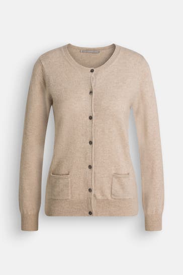 (THE MERCER) N.Y. Kaschmir-Cardigan beige