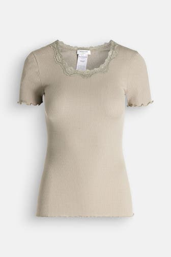 ROSEMUNDE Seidenmix-Shirt 'Beatha' oliv