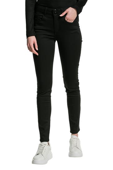 S.OLIVER BLACK LABEL Stoffhose 'Sienna' schwarz