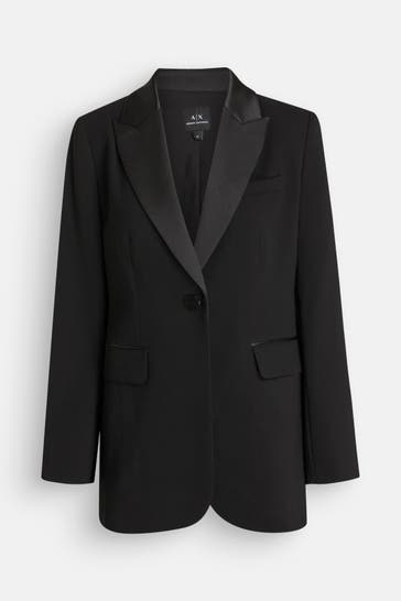 ARMANI EXCHANGE Blazer schwarz