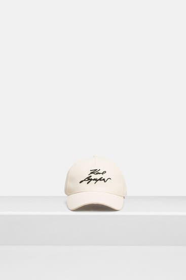 KARL LAGERFELD - Basecap creme