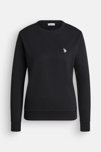 U.S. POLO ASSN. Sweatshirt 'Tefy' schwarz