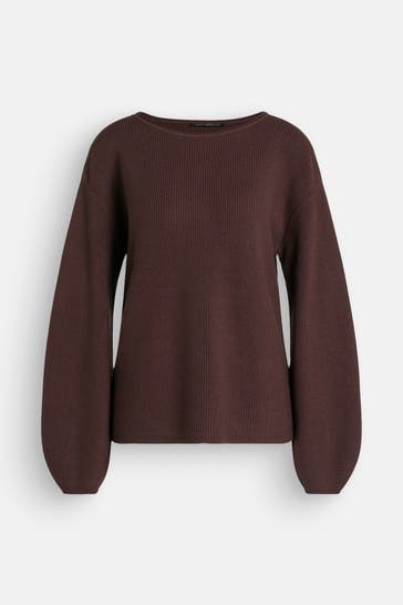 BETTY BARCLAY Strickpullover dunkelbraun