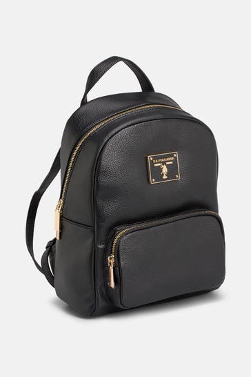 U.S. POLO ASSN. Rucksack 'Providence' schwarz
