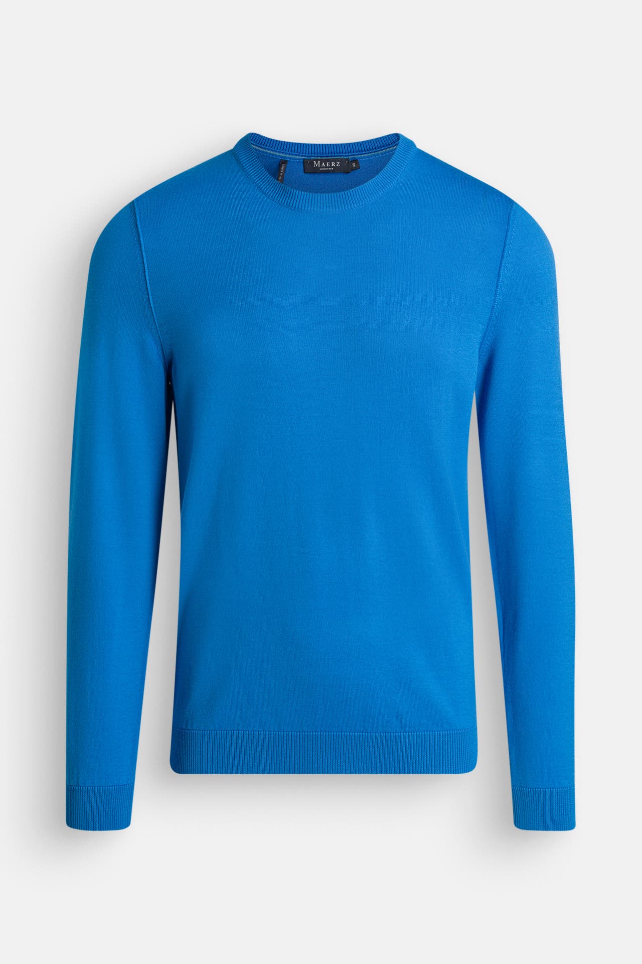 MAERZ MUENCHEN Strickpullover 'Victor' blau, Bild 1