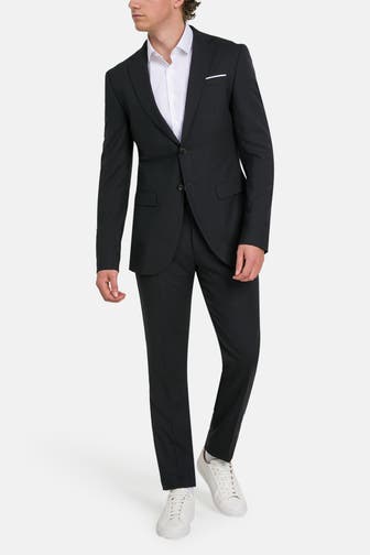 JOOP! Wollmix-Anzug 'Travel/Damon' nachtblau