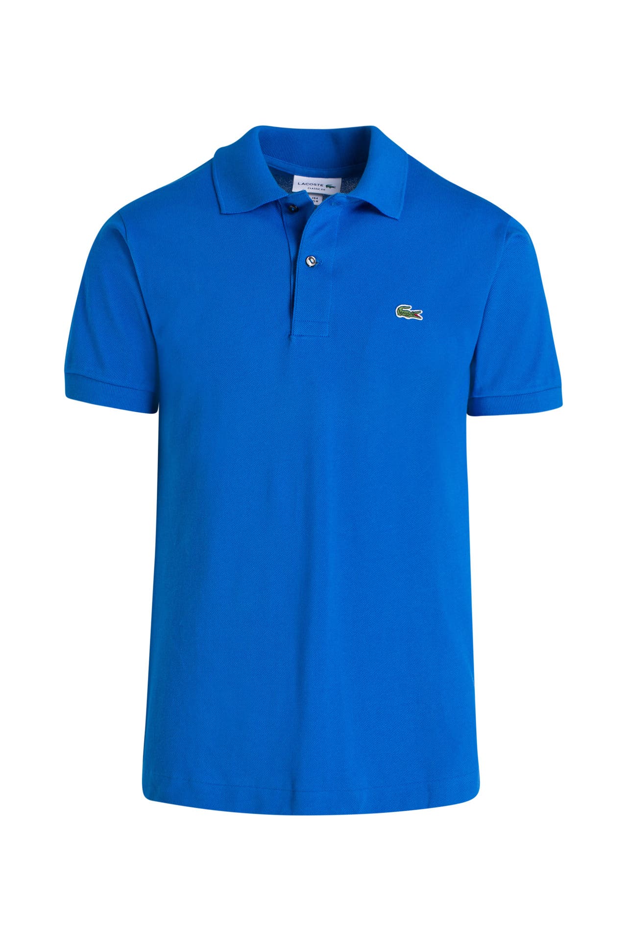 Royal blue lacoste top