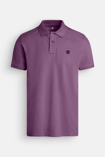 TIMBERLAND Polo-Shirt 'Millers River' lila