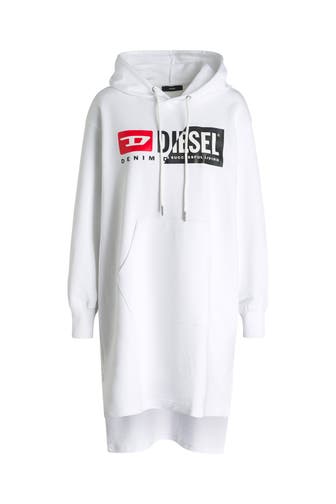 DIESEL Sweatkleid weiß