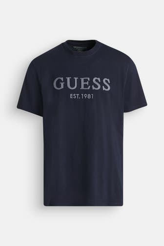 GUESS T-Shirt nachtblau