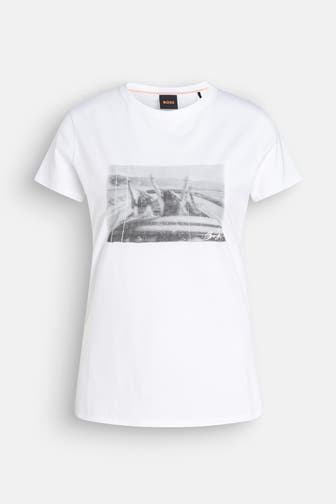 BOSS T-Shirt weiß